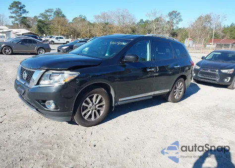 2016 Nissan Pathfinder Sl из США, поврежденный, VIN 5N1AR2MM9GC643633